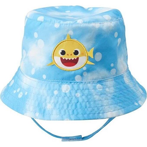 Baby Shark Baby Boys' Bucket Hat - Infant Protective Sun Hat (12