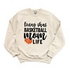 Simply Sage Market Women's Graphic Sweatshirt Basketball Mom Life - 4 of 4