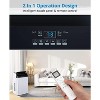 Portable Air Conditioner, 12,000 BTU Air Conditioner Unit 3-in-1 with Dehumidifier & Fan Modes, Cools Rooms up to 550 Sq Ft, Sleep Mode - 3 of 4