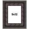 PosterPalooza | Photo Size 3.5" Wide Ornate Black Frame - UV Acrylic, Foam Board Backing, Hanging Hardware - 2 of 4
