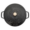 Staub Cast Iron Essential French Oven, Dutch Oven, 5-quart, serves 5-6, Made in France,  with Snake Lid - 2 of 4