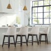Spruce&Spring Counter Height Swivel Barstool Set of 2 - 3 of 4