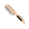Bass Brushes Style & Detangle Hair Brush Premium Bamboo Handle with Professional Grade Nylon Pin 7 Row Vented - 4 of 4