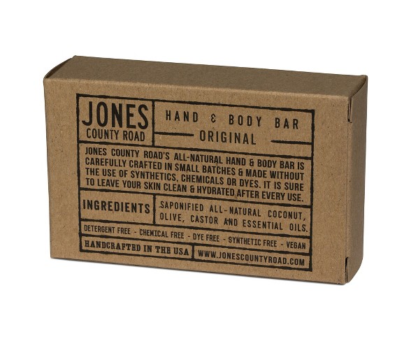 Jones County Road Hand & Body Bar Original - 4 oz