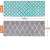 OPUX Anti Fatigue Kitchen Floor Mat, Reversible Waterproof Non Slip Comfort Pad Office Home - 2 of 4