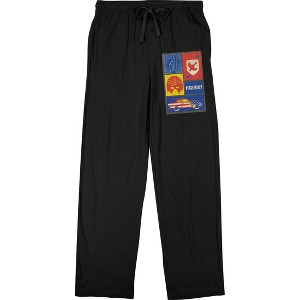 Peacemaker TV Series Freedom Icons Adult Black Pajama Pants - 1 of 4