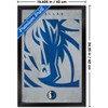 Trends International NBA Dallas Mavericks - Logo 25 Framed Wall Poster Prints - 3 of 4