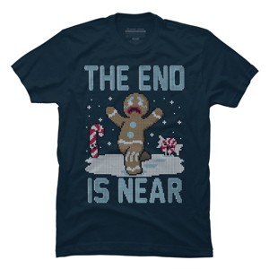 Men's Design By Humans Christmas Is Near! By Raffiti T-Shirt - 1 of 4