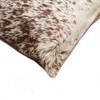HomeRoots Set of Two 18" Brown and White Cowhide Throw Pillows - 4 of 4
