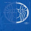Men's Marvel Spider-Man: No Way Home Spider Icon Blueprint T-Shirt - 2 of 4