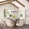 Rennnsan Trevalin 39"W 12-Light Wagon Wheel Classic Dimmable Chandelier in Black - 2 of 4
