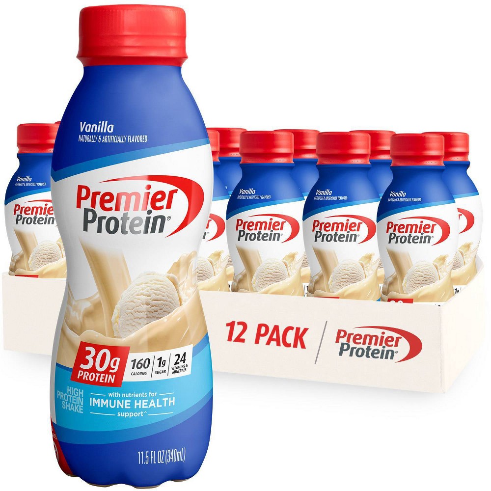 Premier Protein Nutritional Shake - Vanilla - 11.5 fl oz/12pk