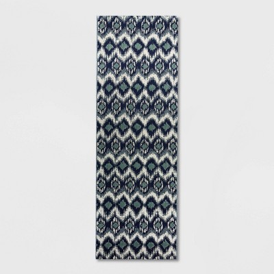 Ikat Outdoor Rug Blue - Threshold™