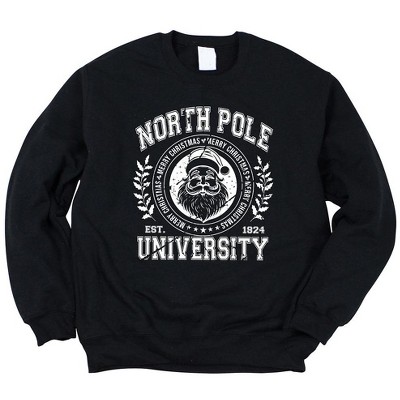 Simply Sage Market Women's Graphic Sweatshirt North Pole University Distressed