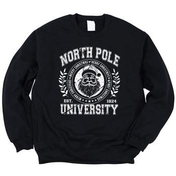 Simply Sage Market Women's Graphic Sweatshirt North Pole University Distressed
