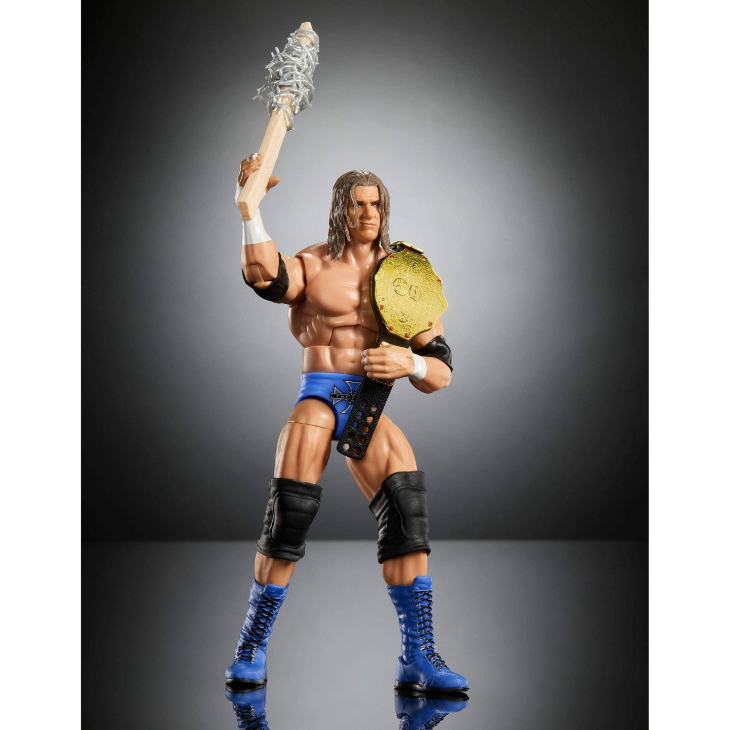 Детские фигурки WWE Elite Legends Triple H Action Figure & Accessories, Series 31 6" Set — фото 4
