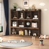 SKRAN 10-Shelf Bookcase with Cubbyhole Storage -  MDF Bookshelf for Books, Binders, Photos, and Collectibles - 2 of 4