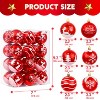 Joyfy 36ct Shatterproof Home Party Decorative Christmas Tree Hanging Ball Ornaments 2.36inch - 3 of 4