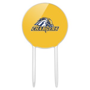 New Haven Secondary Logo  Acrylic Cake Topper Party Decoration for Wedding Anniversary Birthday Graduation - 1 of 4