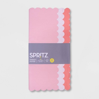 20ct Shelved Banded Tissue Coral - Spritz™