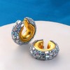SOHI Women's The Mirror Cuff Earrings - 2 of 4