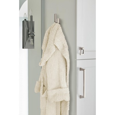Satin Nickel Modern Drop Bail Cabinet Pendant