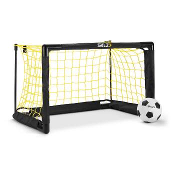 Soccer Targets for Goals Training - Soccer Training Target | Top Bins  Equipment | Durable Design - Extra-Long Straps - Set of 2 with Carry Case