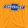 Boys' Short Sleeve Chevrolet Blue And Gold Vintage Bowtie T-Shirt - 3 of 4