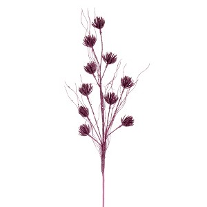 Vickerman 30" Mini Flower Glitter Spray - 1 of 1