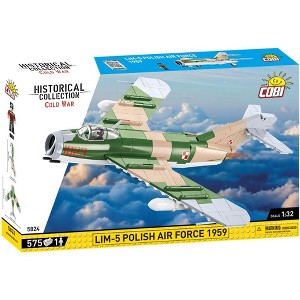 COBI Historical Collection Cold War Lim-5 Polish Air Force 1959 Plane - 1 of 4