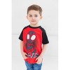 Marvel Avengers Spidey and His Amazing Friends Hulk Iron Man Spider-Man 4 Pack T-Shirts Toddler - 4 of 4