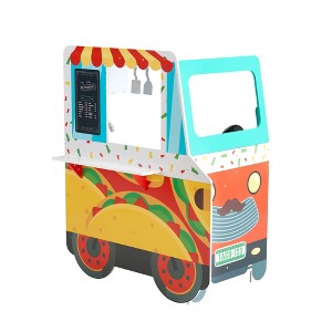 Teamson Kids My Little Helper Kids Play Taco Truck Playset with Accessories - 1 of 4