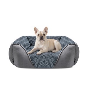 JOEJOY Dog Bed, Rectangle Washable Dog Bed, Orthopedic Dog Bed, Soft Calming Sleeping Puppy Bed Durable Pet Cuddler - 1 of 4