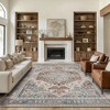 Abynow Medallion Distressed Persian Indoor Area Rug - 3 of 4
