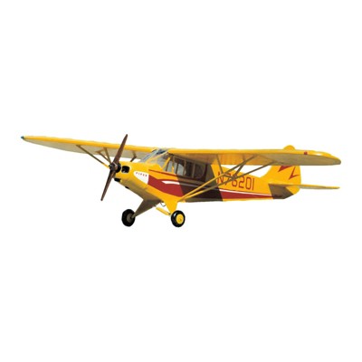 Guillow's Piper Super Cub 95 Laser Cut Model Kit Blue, Small