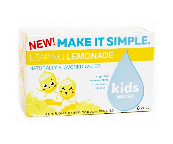 KidsWATER Leaping Lemonade - 8pk/6.75 fl oz Boxes