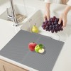 REGALWOVEN Kitchen Counter Easy Clean Waterproof Kitchen Concave Convex Design Silicone Mat - 3 of 4
