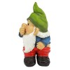 Funny Stinky Garden Gnome Statue, Outdoor Yard Decoration for Lawn, Patio or Garden Décor - 2 of 4