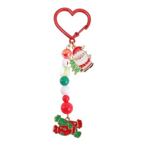 Unique Bargains Christmas Tree Santa Claus Candy Handbag Charm
