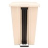 Rubbermaid Commercial Legacy Step-On Receptacle, 23 gal, Polyethylene, Beige - 3 of 4