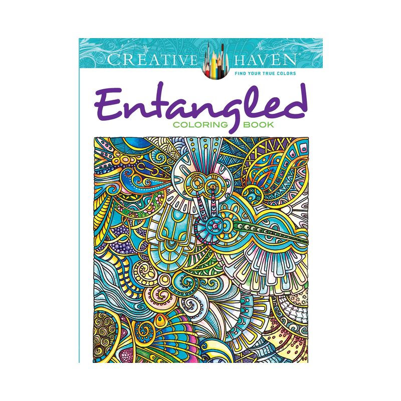 Creative Haven Entangled Coloring Book - (Adult Coloring Books: Art & Design) by  Angela Porter (Paperback), 1 of 2