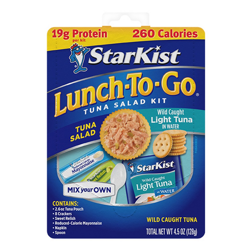 UPC 080000495433 product image for StarKist Lunch To-Go Chunk Light Tuna Kit - 4.1oz | upcitemdb.com