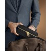 RONNE 3 Watch Travel Case, 3-Slot Watch Box, Woven Embossed PU Leather - 2 of 4