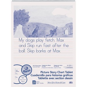 Pacon Picture Story Chart Tablet, 24 x 32 Inches, 25 Sheets - 1 of 2