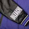 Bleach Ichigo Kurosaki Purple Long Sleeve Varsity Jacket - 4 of 4