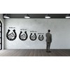 Sussexhome Horse Shoe Metal Wall Decor for Home and Outside - Wall-Mounted Geometric Wall Art Decor - Drop Shadow 3D Effect Wall Decoration - image 3 of 3