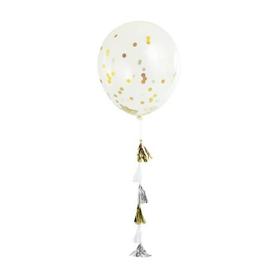 Metallic Confetti Tassel Balloon - Spritz™