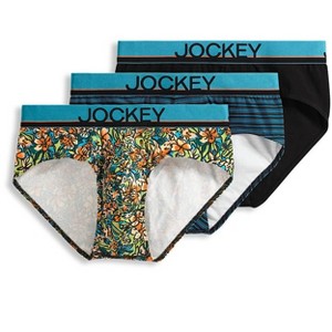 Jockey Men's Casual Cotton Stretch Brief - 3 Pack - 1 of 3
