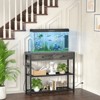 Aheaplus Entryway Table  with Adjustable Storage Shelves, Sofa Table with 2 Drawers, Charging Station - 3 of 4