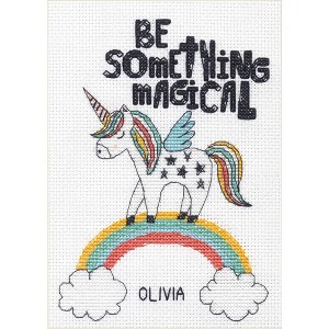 Dimensions Counted Cross Stitch Kit 5"X7"-Be Something Magical - 1 of 1